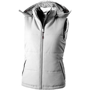 Bodywarmer publicitaire femme Gravel Blanc