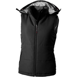 Bodywarmer publicitaire femme Gravel Noir