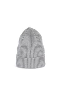 Bonnet personnalisé en laine mérinos unisexe Moon grey heather