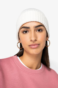 Bonnet publicitaire coton bio unisexe