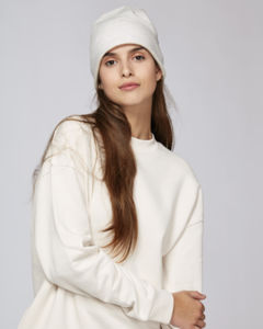 Bonnet en terry | Terry beanie Cream Heather Grey