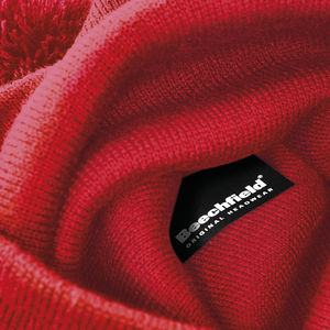 Bonnet tricoté publicitaire unisexe | Barleycove Classic Red