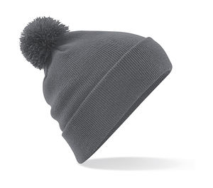 Bonnet tricoté publicitaire unisexe | Barleycove Graphite Grey