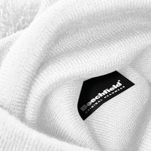 Bonnet tricoté publicitaire unisexe | Barleycove White