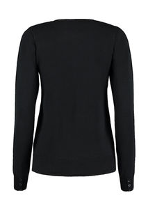 Cardigan publicitaire femme à manches longues | Weedon Black