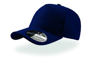 Casquette 5 pans effet nid d'abeille publicitaire | Gear cap Navy