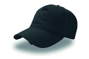 Casquette 5 pans style vintage publicitaire | Cargo cap Black