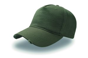 Casquette 5 pans style vintage publicitaire | Cargo cap Olive