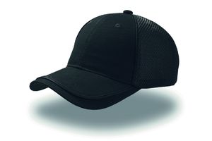 Casquette 6 pans aérée publicitaire | Golf cap Black