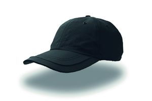 Casquette 6 pans hiver publicitaire | Techno Black