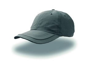 Casquette 6 pans hiver publicitaire | Techno Grey