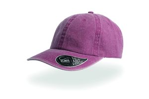 Casquette 6 pans mid visor délavée publicitaire | Digg Burgundy