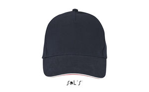 Casquette personnalisée tricolore unisexe | Longchamp French marine