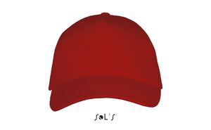 Casquette publicitaire 5 panneaux | Long Beach Rouge