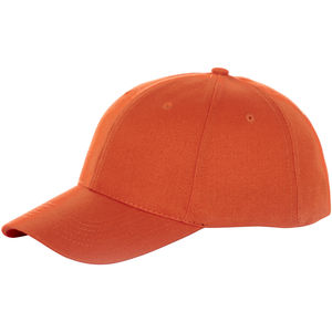 Casquette personnalisée 6 panneaux Bryson Orange