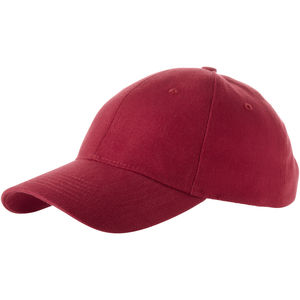 Casquette personnalisée 6 panneaux Bryson Rouge