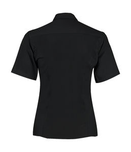 Chemisier personnalisé femme manches courtes | Oving Black