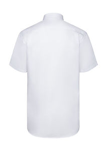 Chemise coolmax® manches courtes publicitaire | Manchac White