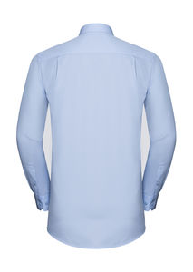 Chemise coolmax® manches longues publicitaire | Qingdao Light Blue