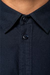 Chemise entreprise écologique en flanelle homme 10
