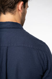 Chemise entreprise écologique en flanelle homme 5