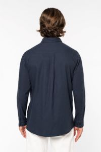 Chemise entreprise écologique en flanelle homme 9