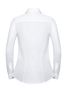 Chemise femme coolmax® manches longues publicitaire | Weinan  White