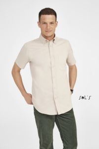 Chemise publicitaire homme manches courtes | Brooklyn