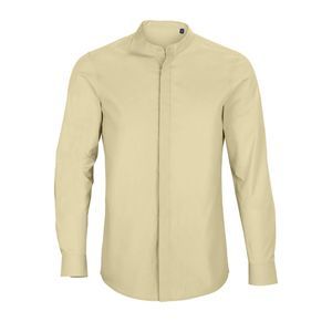 Chemise bio et recyclé publicitaire | Bart Men Beige