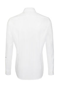 Chemise personnalisée homme manches longues cintrée | Tübingen White