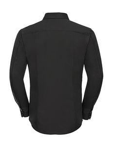 Chemise tencel homme manches longues publicitaire | Sh?nan Black