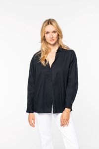 Chemise personnalisable écologique en lyocell femme  7