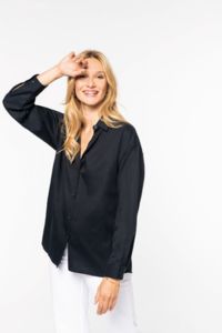 Chemise personnalisable écologique en lyocell femme  8