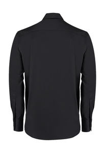 Chemise publicitaire homme manches longues | Ludgershall Black