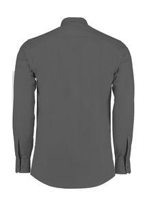 Chemise personnalisé homme manches longues cintrée | Winchendon Graphite