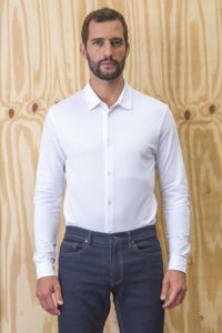 Chemise coton bio publicitaire | Basile Men