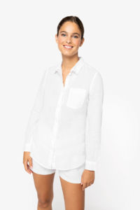 Chemise éco en lin homme publicitaire