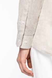 Chemise éco en lin homme publicitaire 10
