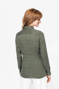 Chemise éco en lin homme publicitaire 8