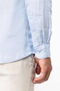 Chemise délavée coton twill femme publicitaire 7