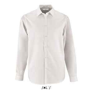 Chemise personnalisée homme à chevrons | Brody Men Blanc