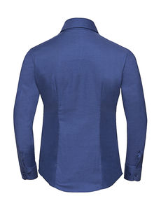 Chemise femme manches longues oxford publicitaire | Köhlbrand Aztec Blue