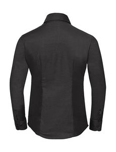 Chemise femme manches longues oxford publicitaire | Köhlbrand Black