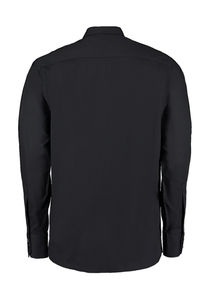 Chemise publicitaire homme manches longues | Marsworth Black