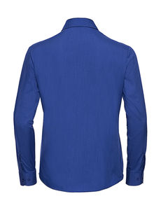 Chemise femme popeline polycoton manches longues publicitaire | Cooney Bright Royal