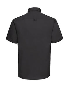 Chemise homme manches courtes twill publicitaire | Chaboillez Black