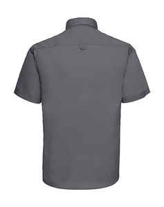 Chemise homme manches courtes twill publicitaire | Chaboillez Zinc