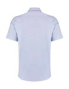 Chemise publicitaire homme manches courtes | Moreton Light Blue