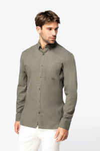 Chemise publicitaire bio en lyocell homme  2