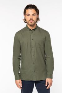 Chemise publicitaire bio en lyocell homme  7